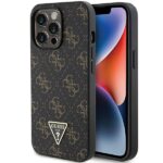 Guess GUHCP13LPG4GPK iPhone 13 Pro / 13 6.1" black hardcase 4G Triangle Metal Logo