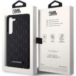 Karl Lagerfeld KLHCS24MSAKLHPK S24+ S926 hardcase black Saffiano Mono Metal Logo - imagine 8