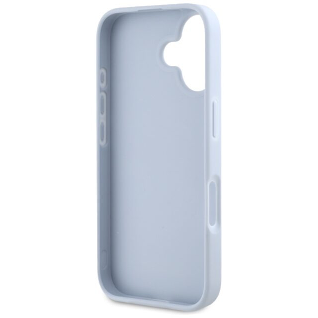 Case Guess Grained Big 4G Logo Small Classic Logo for iPhone 16 blue - imagine 7