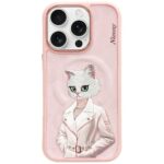 Case Nimmy Magnetic fashion cute pet     MagSafe for iPhone 16 Pro Max pink