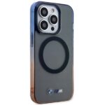 BMW BMHMP14LHTGE iPhone 14 Pro 6.1" gray hardcase Gradient Bumper MagSafe case - imagine 4