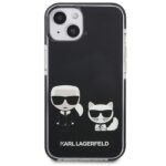 Karl Lagerfeld KLHCP13MTPEKCK iPhone 13 / 14 / 15 6,1" hardcase black Karl&Choupette - imagine 3