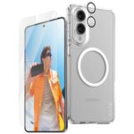 Protective Set CARE by PanzerGlass Flagship 3-in-1 Case+Glass+Lens for Samsung Galaxy S25 Edge - imagine 2