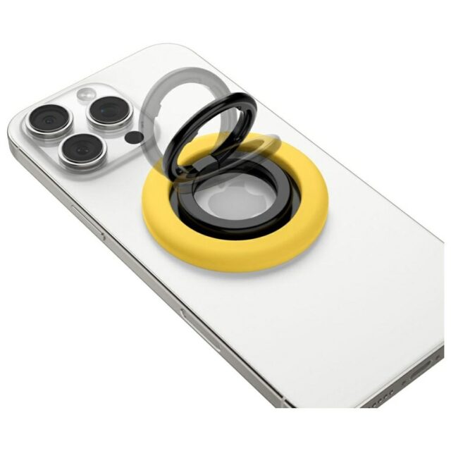 Magnetic holder Spigen Nano Pop MagSafe yellow - imagine 7