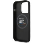 BMW BMHMP14L22NBCK iPhone 14 Pro 6.1" Case Black Carbon MagSafe - imagine 7