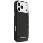 Karl Lagerfeld FW Stamped Karl MagSafe Case for iPhone 17 Pro Max Black - imagine 4