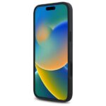 Guess GUHMP16SP4ROPEMCK iPhone 16 6.1" black hardcase 4G Flowers Print MagSafe - imagine 5