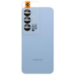 Camera Protector Spigen Optik Pro Glas.TR "EZ FIT" 2pcs for Samsung Galaxy S25 black - imagine 2