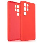 Beline Silicone Case Samsung S25 Ultra red