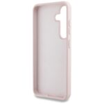 Case Guess Silicone Big 4G Logo Bottom Script Samsung Galaxy S25 pink - imagine 7