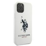 US Polo USHCP12LSLHRWH iPhone 12 Pro Max 6,7" white Silicone Collection - imagine 4