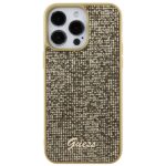 Guess GUHCP15XPMSDGSD iPhone 15 Pro Max 6.7" gold hardcase Disco Metal Script - imagine 3