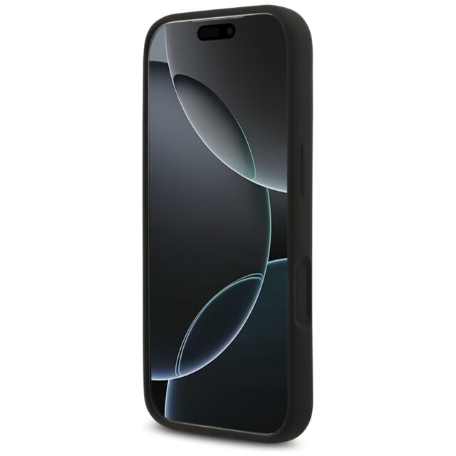 Karl Lagerfeld Silicone Karl&Choupette Ring MagSafe Case for iPhone 17 Pro Max Black - imagine 5