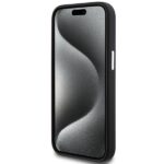 Case BMW BMHMP15SSILBK2 iPhone 15 / 14 / 13 6.1" black Signature Liquid Silicone MagSafe - imagine 5