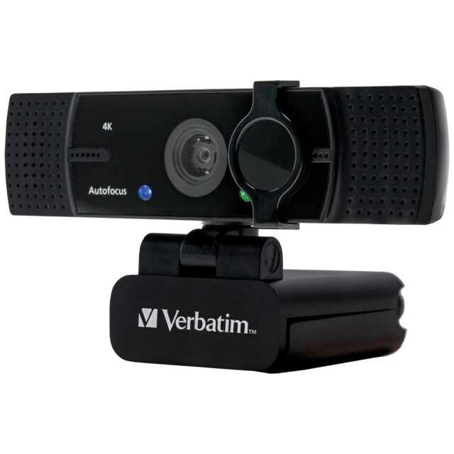 Verbatim Full HD 1080p Webcam with Microphone AWC-03 black 49580 - imagine 3