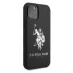 US Polo USHCN65SLHRBK iPhone 11 Pro Max black Silicone Collection - imagine 6
