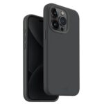 UNIQ case Lino Hue iPhone 15 Pro 6.1" Magclick Charging charcoal grey