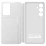 Samsung EF-ZS721CWEGWW S24 FES721 Smart View Wallet Case white - imagine 5
