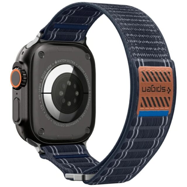Spigen WBF0 Strap for Apple Watch 8/9/10/11/SE/Ultra (44/45/46/49mm) navy blue - imagine 5