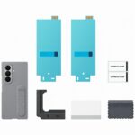 Case Samsung Silicone Case for Galaxy Z   Fold7 grey - imagine 6