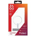 Etui ZAGG Crystal Palace Snap Kickstand  MagSafe do iPhone 15 Plus przezroczysty/clear - imagine 10