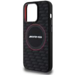 AMG AMHMP15X23SMRK iPhone 15 Pro Max 6.7" black hardcase with Silicone Carbon Pattern and MagSafe - imagine 6