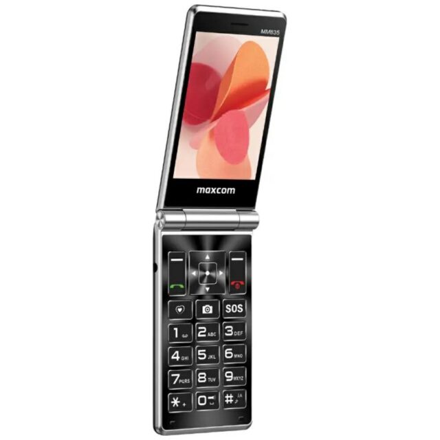 Maxcom Comfort MM835 4G black phone - imagine 2