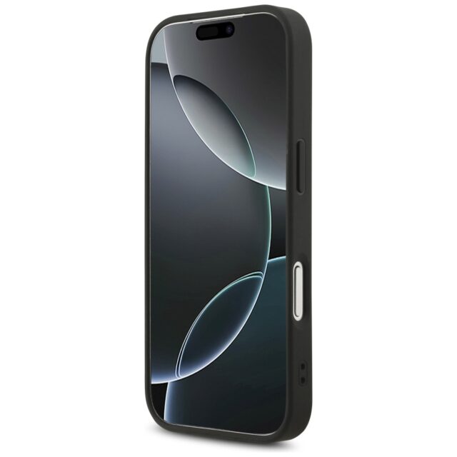 Guess Fixed Glitter Big 4G case for iPhone 17 Pro black - imagine 5