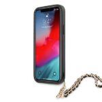 Guess GUHCP12MSASGBK iPhone 12/12 Pro 6,1"black hardcase Saffiano Chain - imagine 5