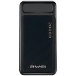 AWEI PowerBank P6K 20000mAh black 2xUSB/Micro-USB