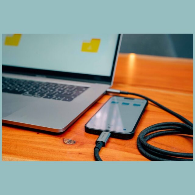 Cable Verbatim Sync & Charge USB-C to USB-C 240W 40Gb/s 120cm black 31847 - imagine 4