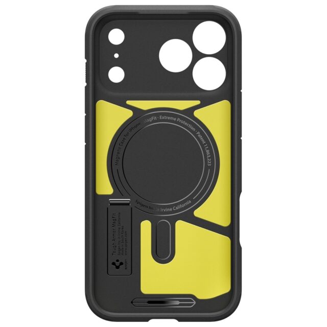 Spigen Tough Armor "T" MAG MagSafe Case for iPhone 17 Pro Black - imagine 3