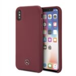 Mercedes MEHCPXSILRE iPhone X/ Xshard case red