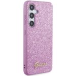 Guess GGUHCS24MHGGSHU S24+ S926 purple hardcase Glitter Script - imagine 4