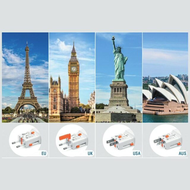 Travel charger 4smarts World Travel Adapter Nomad Pocket 65W white - imagine 6