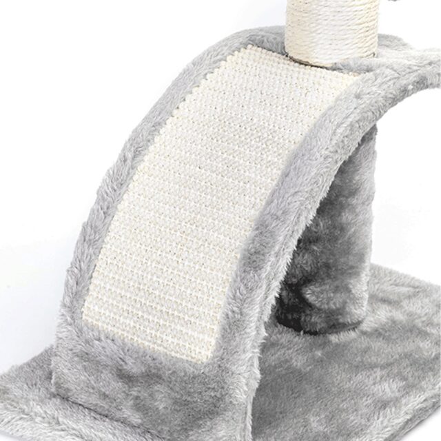 Cat scratching post for kittens Extralink Pets, cat bed column brush toy ball pet-772 - imagine 3