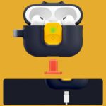 pigen Nano Pop Case for Apple AirPods Pro 3 navy blue - imagine 4