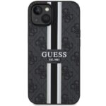 Guess GUHMP14MP4RPSK iPhone 14 Plus / 15 Plus 6.7" black hardcase 4G Printed Stripes MagSafe - imagine 3