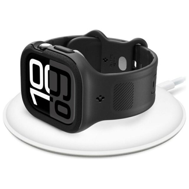 Strap Spigen Vault Pro for Apple Watch 10 / 11 (42 mm) black - imagine 9