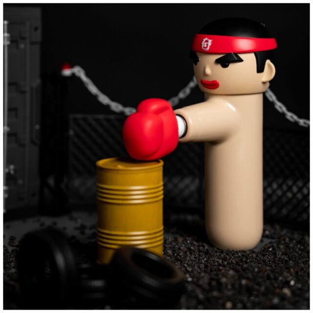 Mini massage gun 4smarts ACECOOL KungFu Boxer beige - imagine 7