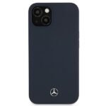 Mercedes MEHCP13MSILNA iPhone 13 / 14 / 15 6,1"navy hardcase Silicone Line - imagine 2