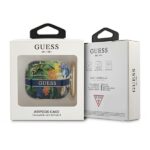 Guess GUA3HHFLB AirPods 3 cover blue Flower Strap Collection - imagine 3