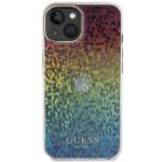 Guess GUHCP15SHDECMI iPhone 15 / 14 / 13 6.1"hardcase IML Faceted Mirror Disco Iridesc - imagine 3
