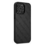 Karl Lagerfeld KLHCP13LPTLK iPhone 13 Pro / 13 6,1" hardcase black Perforated Allover - imagine 4