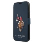 US Polo USFLBKP12LPUGFLNV iPhone 12 Pro Max 6,7" navy book Polo Embroidery Collection