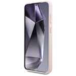 Case Karl Lagerfeld Silicone Graffiti Ikonik Printed Logo MagSafe for Samsung Galaxy S25 pink - imagine 5