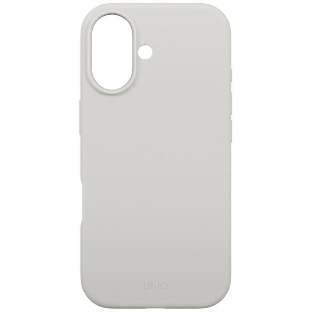 UNIQ Lino Case for iPhone 17 Magclick Charging Light Gray - imagine 3