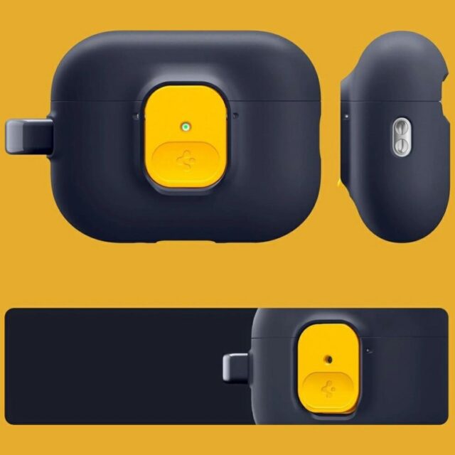 pigen Nano Pop Case for Apple AirPods Pro 3 navy blue - imagine 5