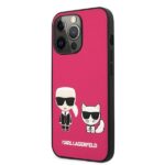 Karl Lagerfeld KLHCP13XPCUSKCP iPhone13 Pro Max 6,7" fuchsia hardcase Ikonik Karl & Choupette - imagine 2