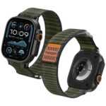 Spigen WBF0 Strap for Apple Watch 8/9/10/11/SE/Ultra (44/45/46/49mm) green - imagine 8
